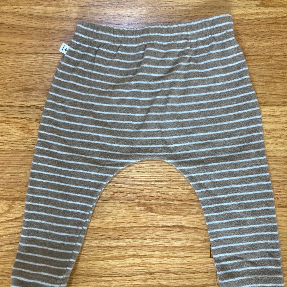 1 + in the family 3 month baby fleece pants